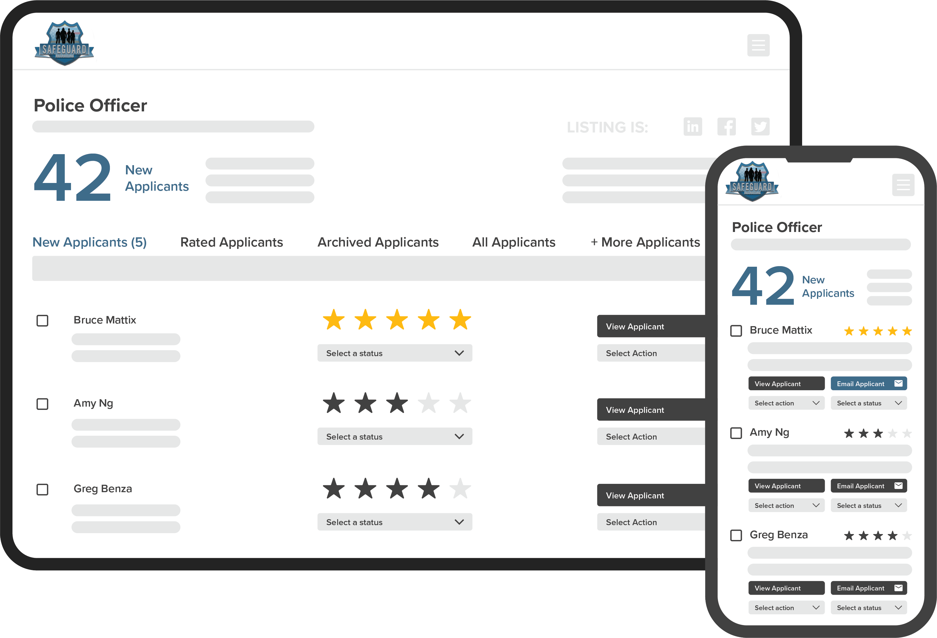 police applicant tracking