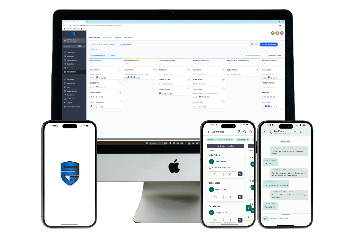 police recruiting software